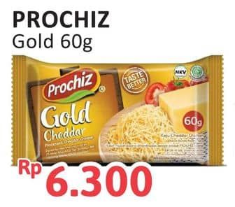Promo Harga Prochiz Gold Cheddar 60 gr - Alfamidi