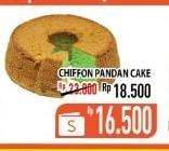 Promo Harga Chiffon Cake Pandan  - Hypermart