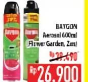 Promo Harga BAYGON Insektisida Spray Flower Garden, Zen Garden 600 ml - Hypermart