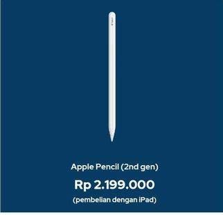 Promo Harga APPLE Pencil 2nd Gen  - iBox