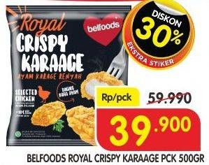 Promo Harga BELFOODS Royal Nugget Crispy Karaage 500 gr - Superindo