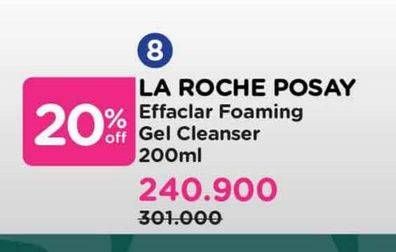 Promo Harga La Roche-posay Effaclar Foaming Gel Cleanser 200 ml - Watsons