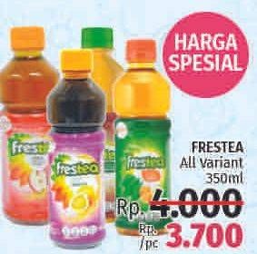 Promo Harga FRESTEA Minuman Teh All Variants 350 ml - LotteMart