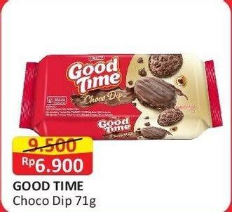 Promo Harga Good Time Cookies Chocochips Choco Dip 71 gr - Alfamart