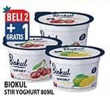 Promo Harga Biokul Stir Yogurt 80 gr - Hypermart