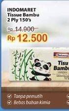 Promo Harga INDOMARET Bamboo Facial Tissue 150 sheet - Indomaret