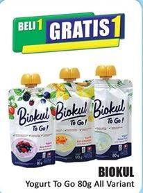 Promo Harga Biokul Yogurt To Go! All Variants 80 gr - Hari Hari