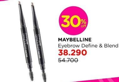 Promo Harga MAYBELLINE Define & Blend Brow Pencil  - Watsons