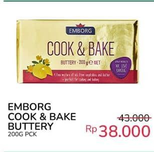 Promo Harga Emborg Delicious Cook & Bake 200 gr - Indomaret