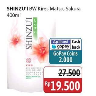 Promo Harga Shinzui Body Cleanser Kirei, Matsu, Sakura 420 ml - Alfamidi