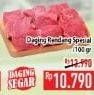 Promo Harga Daging Rendang Sapi Spesial per 100 gr - Hypermart