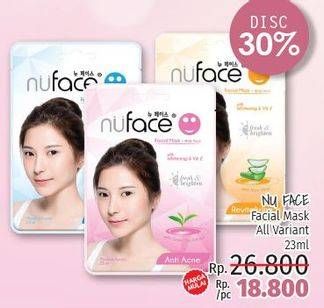 Promo Harga NUFACE Facial Mask All Variants 23 ml - LotteMart