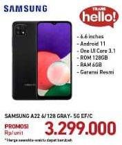 Promo Harga SAMSUNG A22 Ram 6/128 GB  - Carrefour