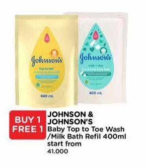 Promo Harga Johnsons Baby Bath  - Watsons