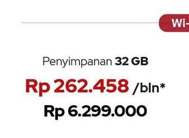 Promo Harga APPLE iPad Generasi Ke-8  - iBox