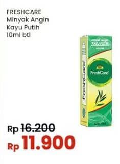 Promo Harga Fresh Care Minyak Angin Aromatherapy Kayu Putih 10 ml - Indomaret