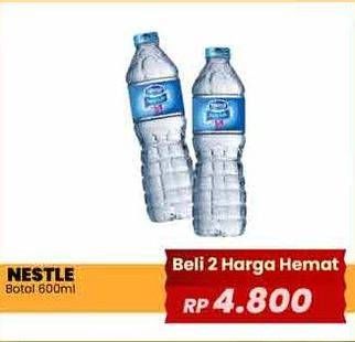 Promo Harga Nestle Pure Life Air Mineral 600 ml - Yogya