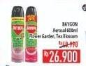 Promo Harga BAYGON Insektisida Spray Flower Garden, Tea Blossom 600 ml - Hypermart