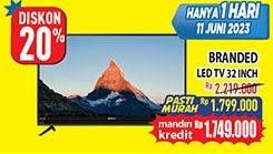 Promo Harga Branded LED TV  - Hypermart