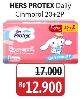 Promo Harga Hers Protex Daily Comfort 22 pcs - Alfamidi