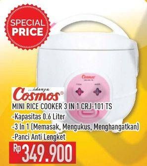 Promo Harga COSMOS CRJ 101 | Rice Cooker TS  - Hypermart