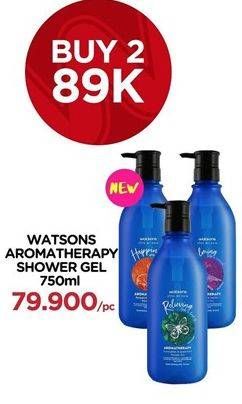Promo Harga WATSONS Shower Gel per 2 botol 750 ml - Watsons