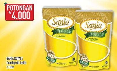 Promo Harga SANIA Minyak Goreng Royale 2 ltr - Hypermart