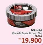 Promo Harga MIRANDA For Him Pomade Super Strong 100 gr - Alfamidi