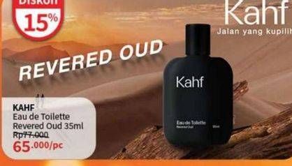 Promo Harga Kahf Eau De Toilette Revered Oud 35 ml - Guardian