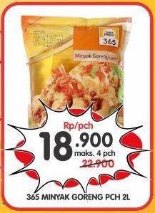 Promo Harga 365 Minyak Goreng 2 ltr - Superindo