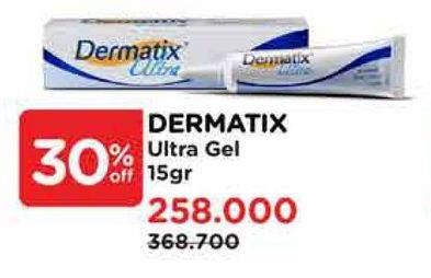 Promo Harga Dermatix Ultra Gel 15 gr - Watsons