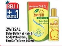 Promo Harga Zwitsal Baby Bath/Eau De Toiette  - Hypermart