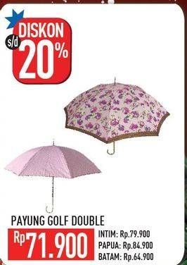 Promo Harga Payung Golf Double  - Hypermart