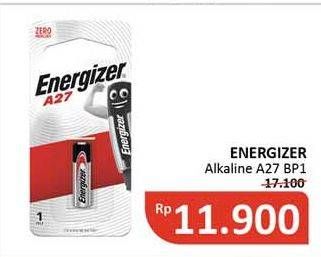 Promo Harga ENERGIZER Battery Alkaline A27 BP1 1 pcs - Alfamidi
