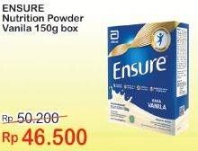 Promo Harga ENSURE Nutrition Powder FOS Vanila 150 gr - Indomaret