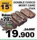 Promo Harga Double Choco Moist Cake  - Giant