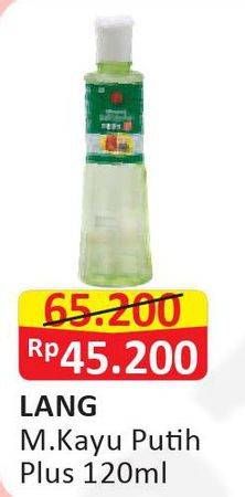 Promo Harga CAP LANG Minyak Kayu Putih Plus 120 ml - Alfamart