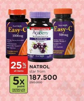 Promo Harga NATROL Supplement Range  - Watsons