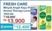 Promo Harga Fresh Care Minyak Angin Aromatherapy Kayu Putih, Lavender 10 ml - Indomaret