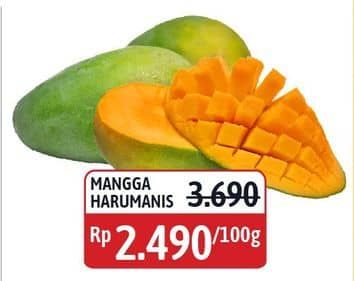 Promo Harga Mangga Harum Manis per 100 gr - Alfamidi