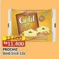 Promo Harga Prochiz Gold Slices 156 gr - Alfamart