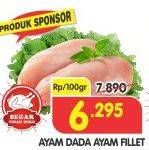 Promo Harga Ayam Fillet per 100 gr - Superindo