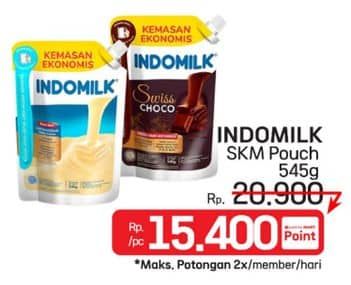 Promo Harga Indomilk Susu Kental Manis 545 gr - LotteMart