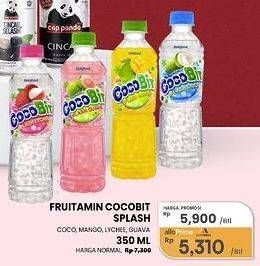 Promo Harga Frutamin Cocobit Splash Coco, Mango, Lychee, Guava 350 ml - Carrefour