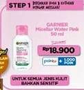Promo Harga Garnier Micellar Water Pink 50 ml - Indomaret