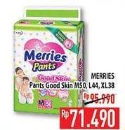 Promo Harga Merries Pants Good Skin XL38, M50, L44 38 pcs - Hypermart