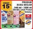 Promo Harga DIAMOND/OVALTINE Fresh Milk 946ml-1ltr  - Giant