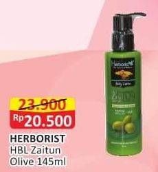 Promo Harga Herborist Body Lotion Zaitun 145 ml - Alfamart