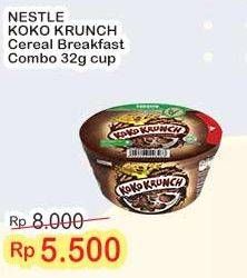 Promo Harga NESTLE KOKO KRUNCH Cereal Breakfast Combo Pack 32 gr - Indomaret