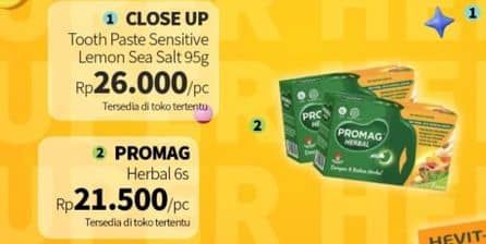 Promo Harga Promag Gazero Herbal per 6 sachet 10 ml - Guardian